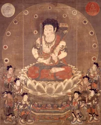 Hachiji-Monju et huit assistants